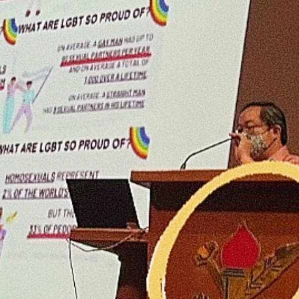 Hwa Chong Anti-LGBT Talk