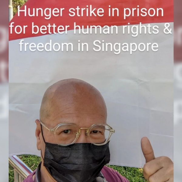 Gilbert Goh Hunger Strike