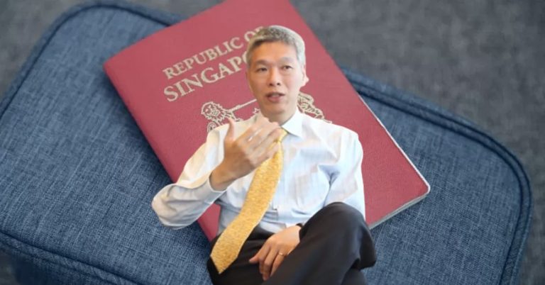 Lee Hsien Yang passport
